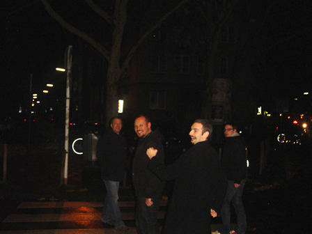 Meeting some Hobnox, David and Sakri in Cologne