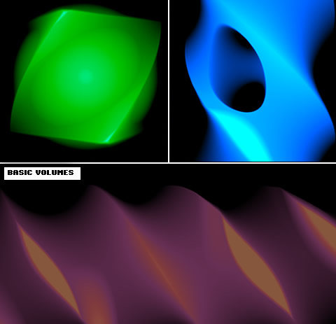 Bending basic volumes Bending basic volumes