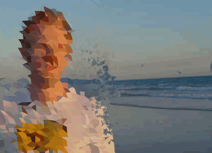 Delaunay image processor Delaunay image processor