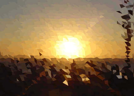 Delaunay image processor Delaunay image processor